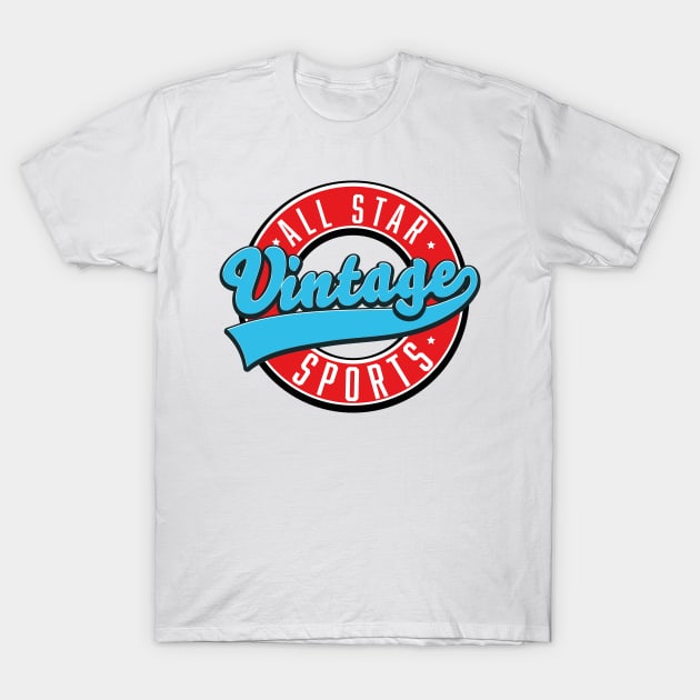 All star vintage sports T-Shirt by nickemporium1